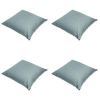 DEKORATIONSKISSEN Best deal - Blau - 60/60/10 cm - 4er-Set - Blau, Textil (60/60cm) - Madison