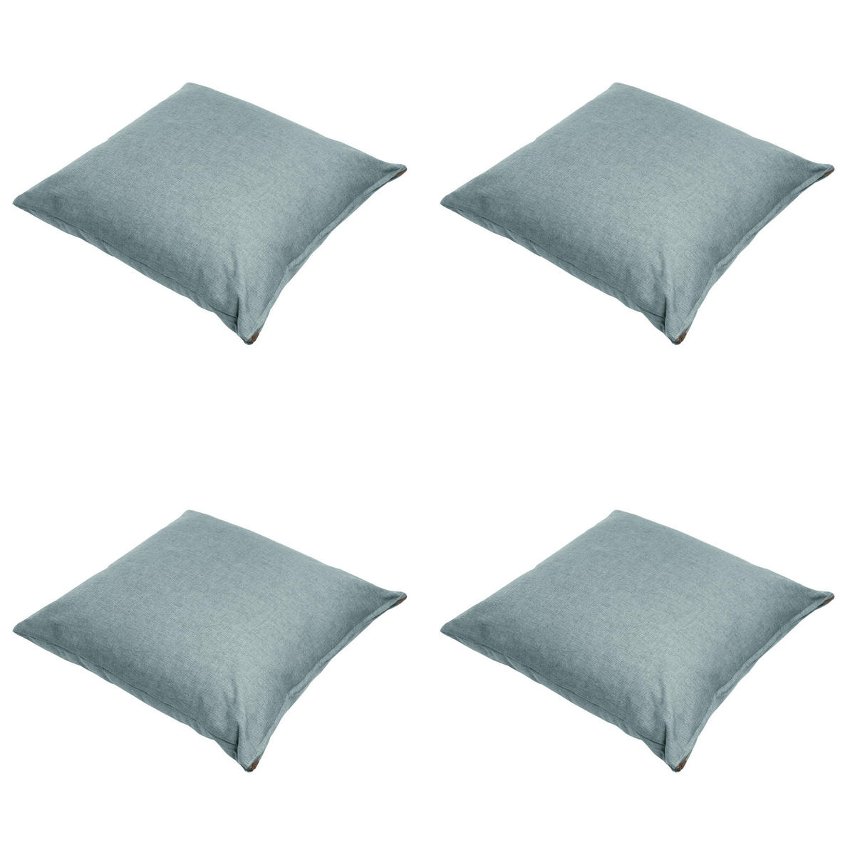 DEKORATIONSKISSEN Best deal - Blau - 60/60/10 cm - 4er-Set - Blau, Textil (60/60cm) - Madison
