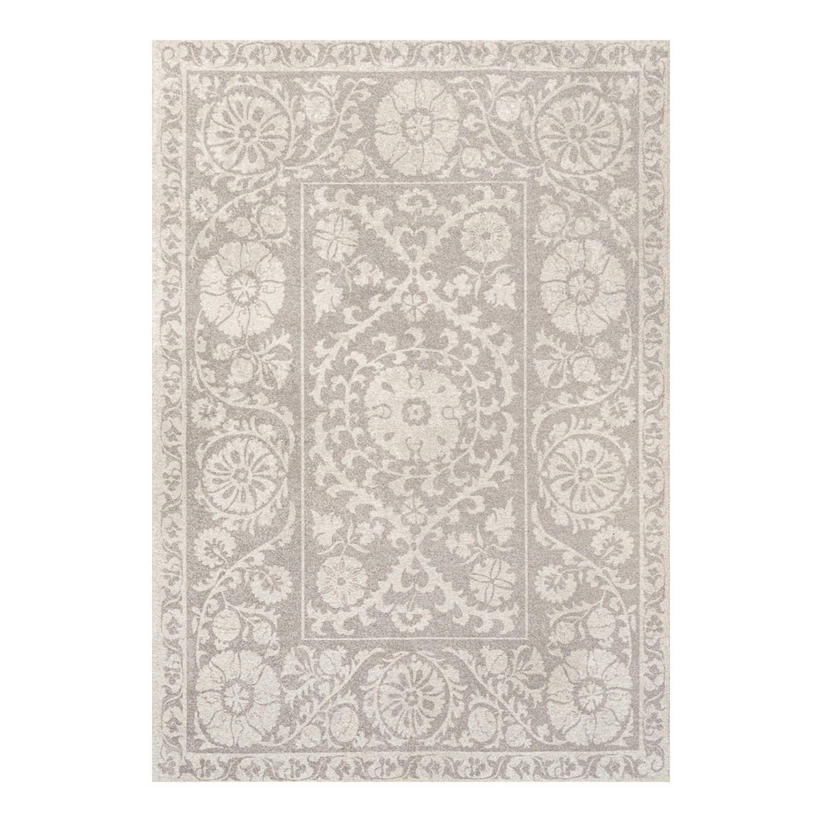 TEPPICH Boree Suzani 140/200 cm - Beige, Textil (140/200cm) - Louis De Poortere