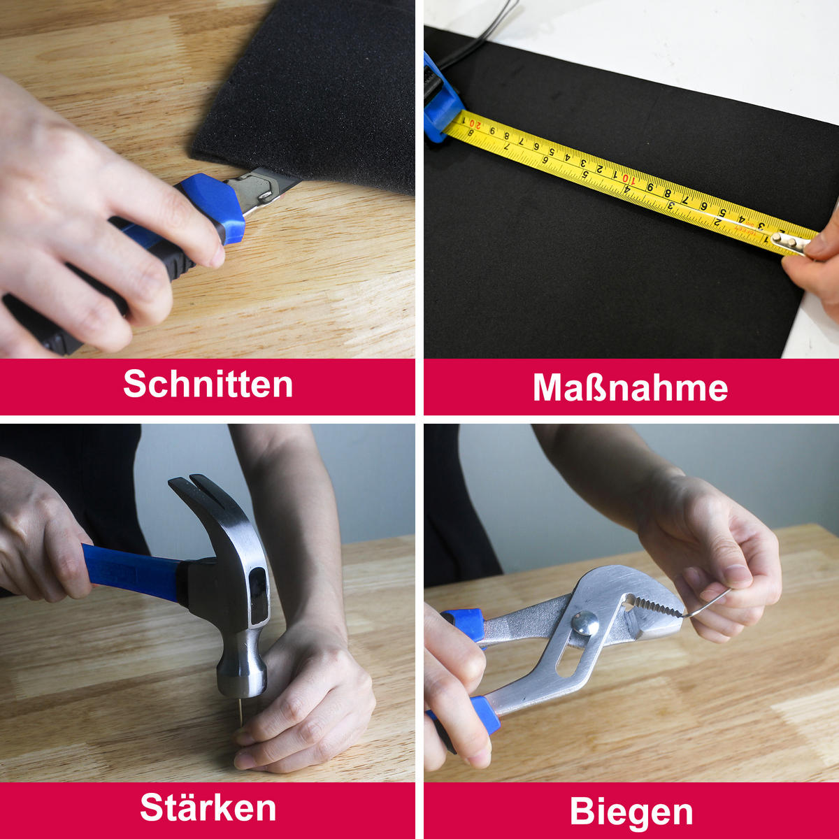 WERKZEUGSET 247 TEILE Kombi-Reparaturwerkzeug, Basis-Set, Blau - Blau, Metall (30/140/40cm) - Novahome