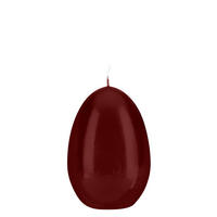 EIKERZEN Klarlack Bordeaux 120 x Ø 80 mm, 6 Stück - Bordeaux, Paraffin (8/12/12cm) - Kopschitz Kerzen