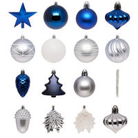 CHRISTBAUMKUGELN 60er-Set - Multicolor, Kunststoff (8/8/8cm) - Atmosphera Createur d´interieur