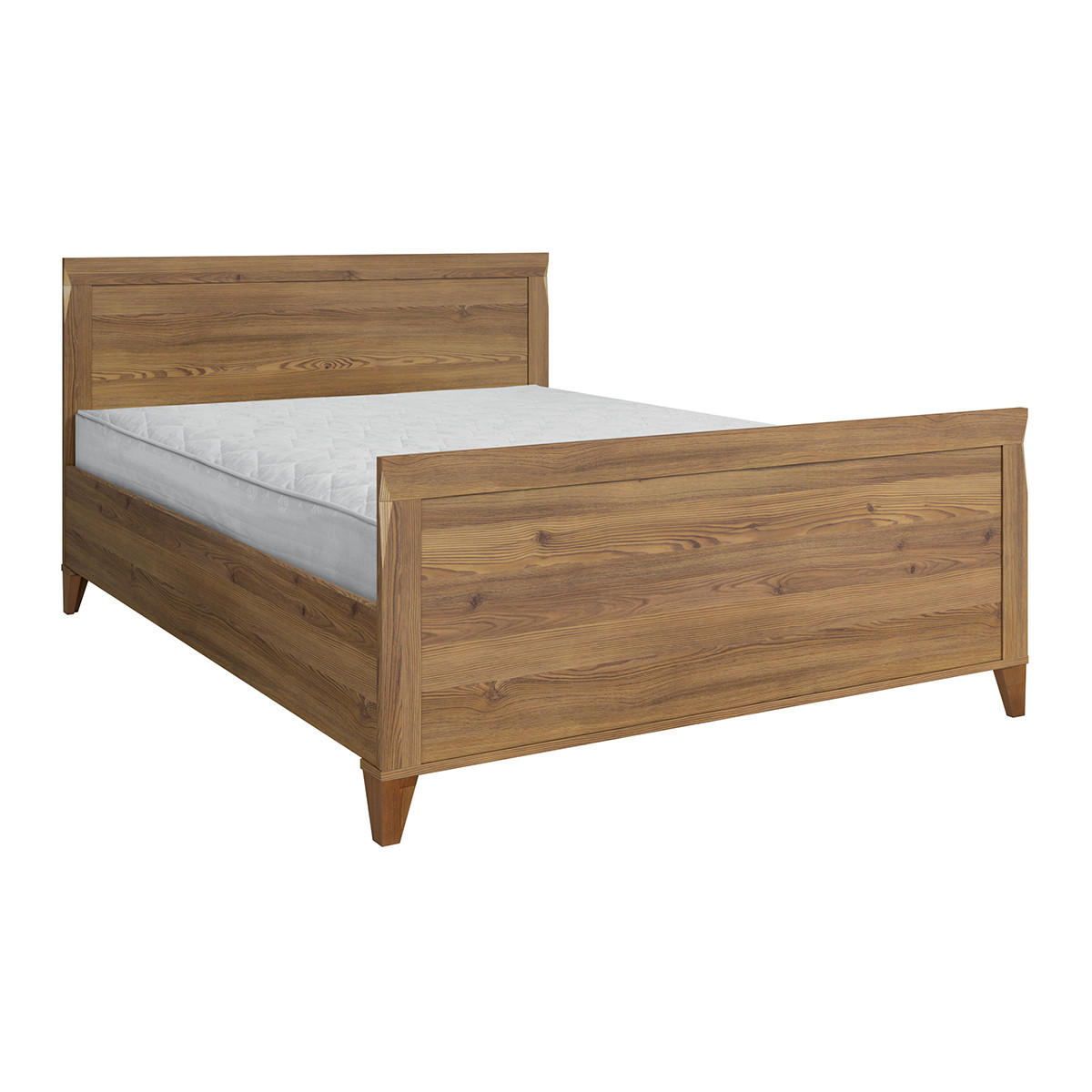 POSTEL 160/200 Raya Dřevo - hnědá, kompozitní dřevo (160/200cm) - Petits-meubles