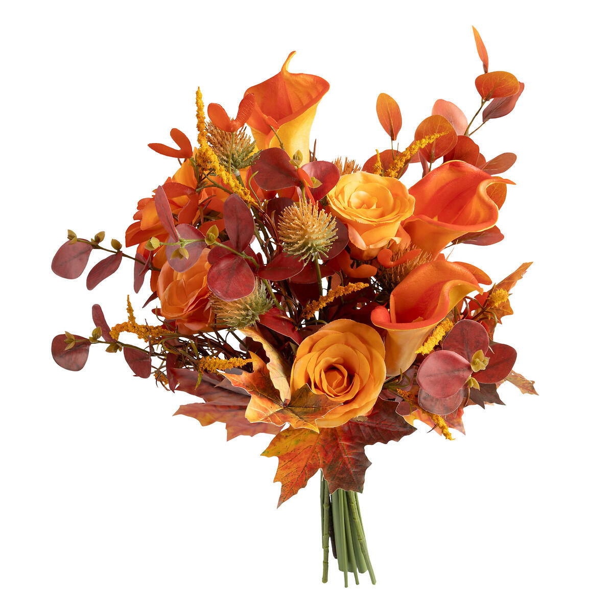 BLUMENSTRAUSS James 55 cm - Orange, Kunststoff (55cm) - Atmosphera Createur d´interieur