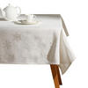 TISCHDECKE Preciosita 150 x 220 cm, Weiß, Dekorative Tischdeko Weihnacheten, Weihnachtsdeko, Christmas - Weiß, Textil (220/150/1cm) - home&you