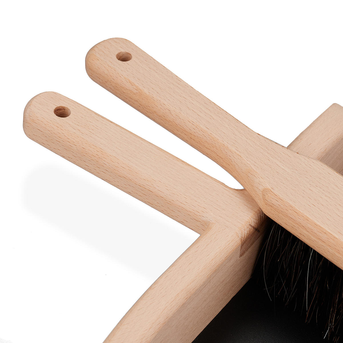 KEHRGARNITUR - Multicolor, Holz/Textil (24/6/31cm) - Relaxdays