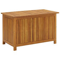 GARTENBOX 90/50/58 Cm Massivholz Akazie - Akaziefarben, Holz (90/58/50cm) - vidaXL