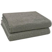 BADETUCH, 2er-Set, 100x150 cm, 100% Baumwolle, Braun - Fango, Textil (100/150cm) - Zollner