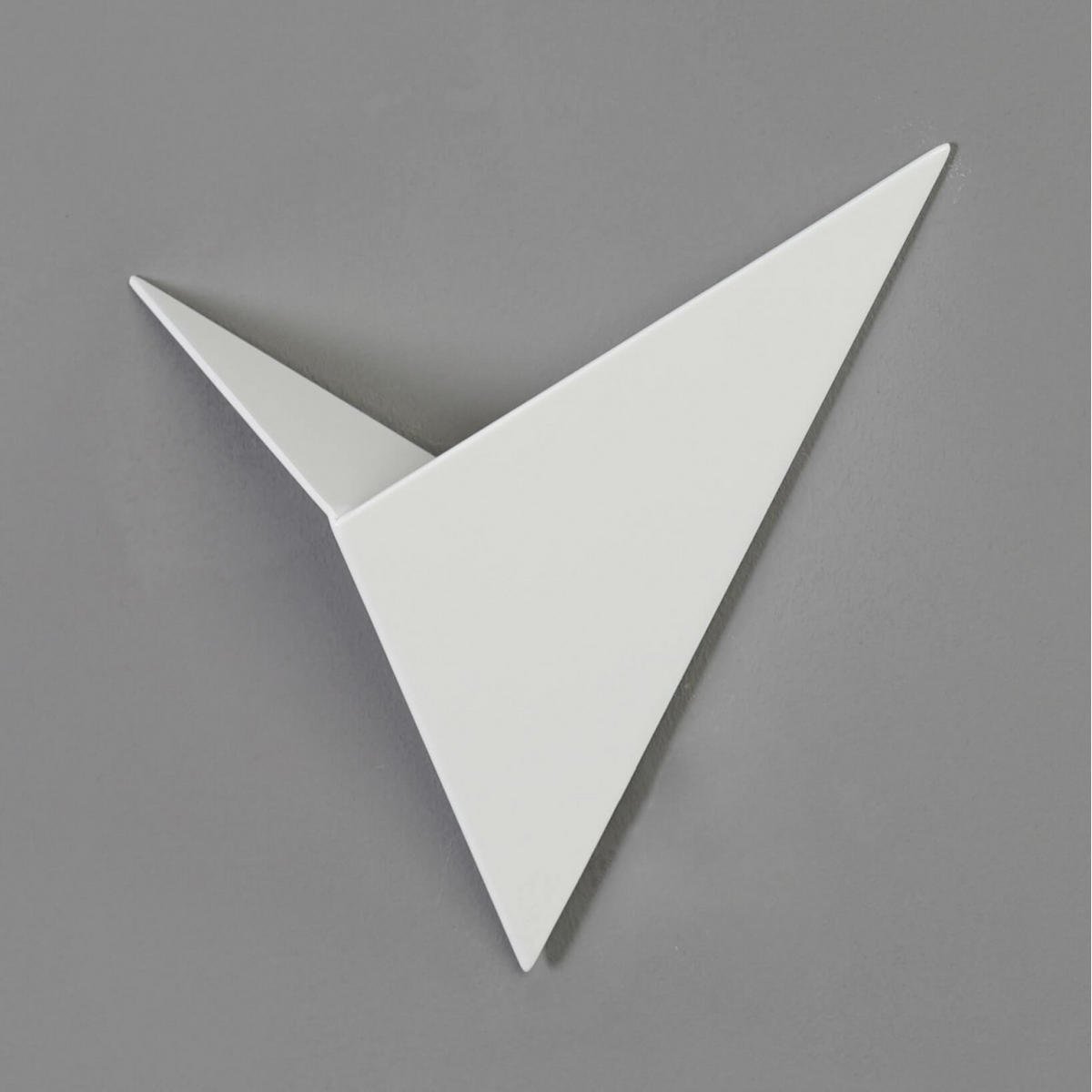 WANDLEUCHTE London, Weiß, 25.5cm - Weiß, Metall (24.5/25.5/7cm) - KOSILUM
