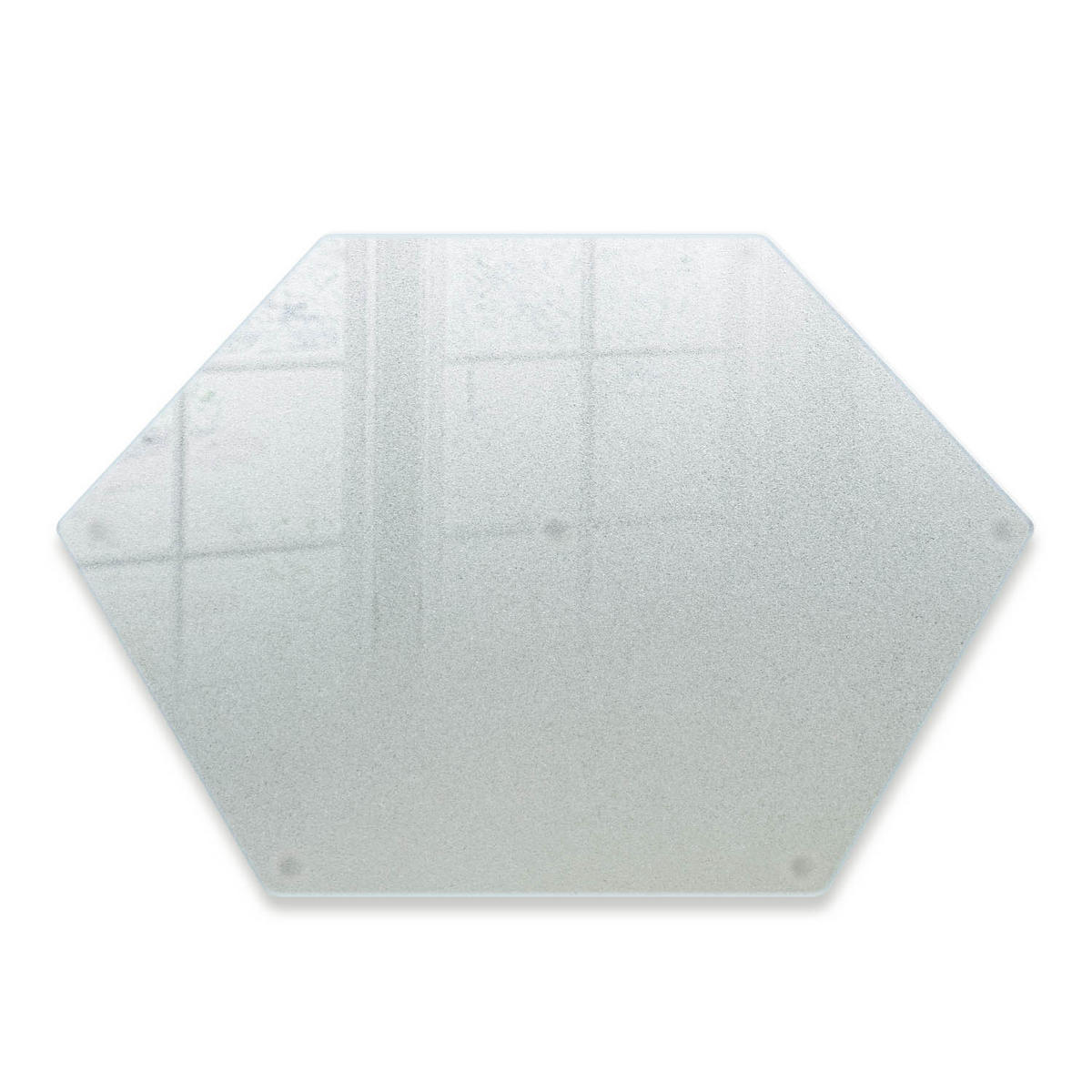 GLASPLATTE H40 cm transparent - Transparent, Glas (40/40/0.4cm) - Wallfluent