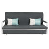 SCHLAFSOFA Anthrazit - Anthrazit, Textil (190/71/185cm) - MCW