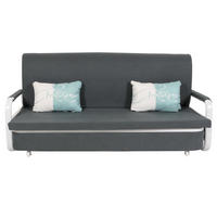SCHLAFSOFA Anthrazit - Anthrazit, Textil (190/71/185cm) - MCW