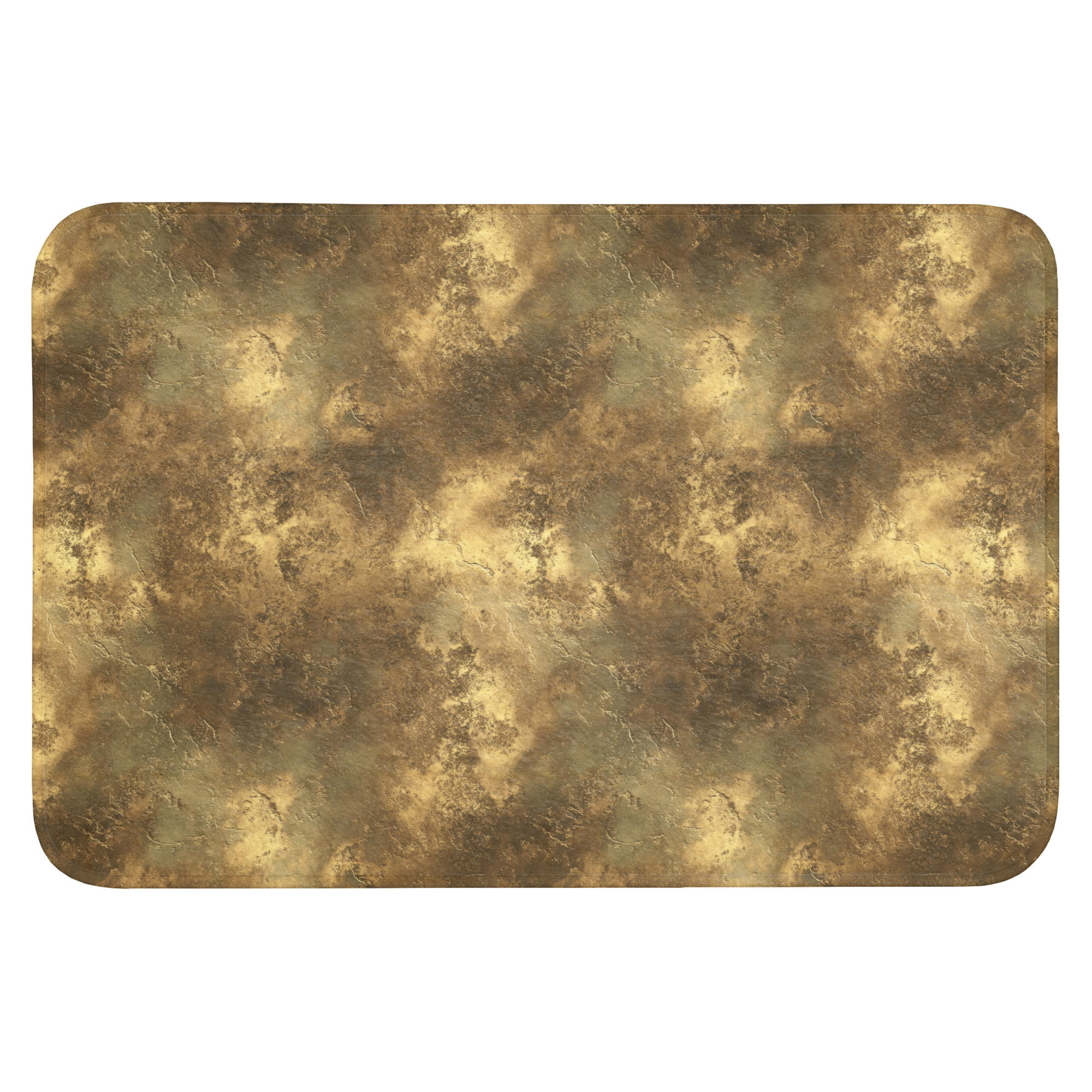 OnlyWow WC PŘEDLOŽKA Antique - metalický vzhled - Gold 90x60 cm