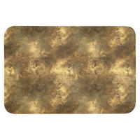 WC PŘEDLOŽKA Antique - metalický vzhled - Gold 90x60 cm - zlatá, textil/plast (90/1cm) - OnlyWow