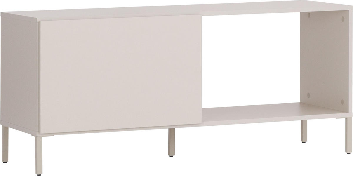 TV-LOWBOARD INTO - Beige, Holzwerkstoff (43.5/54/121cm) - Vox Möbel