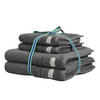 HANDTUCH Unisex Premium Towel Grau 4er Pack Baumwolle - Grau, Textil (70/50cm) - GANT
