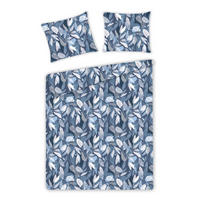 BETTWÄSCHE Azurella - Dunkelblau, Textil (200/220cm) - home&you
