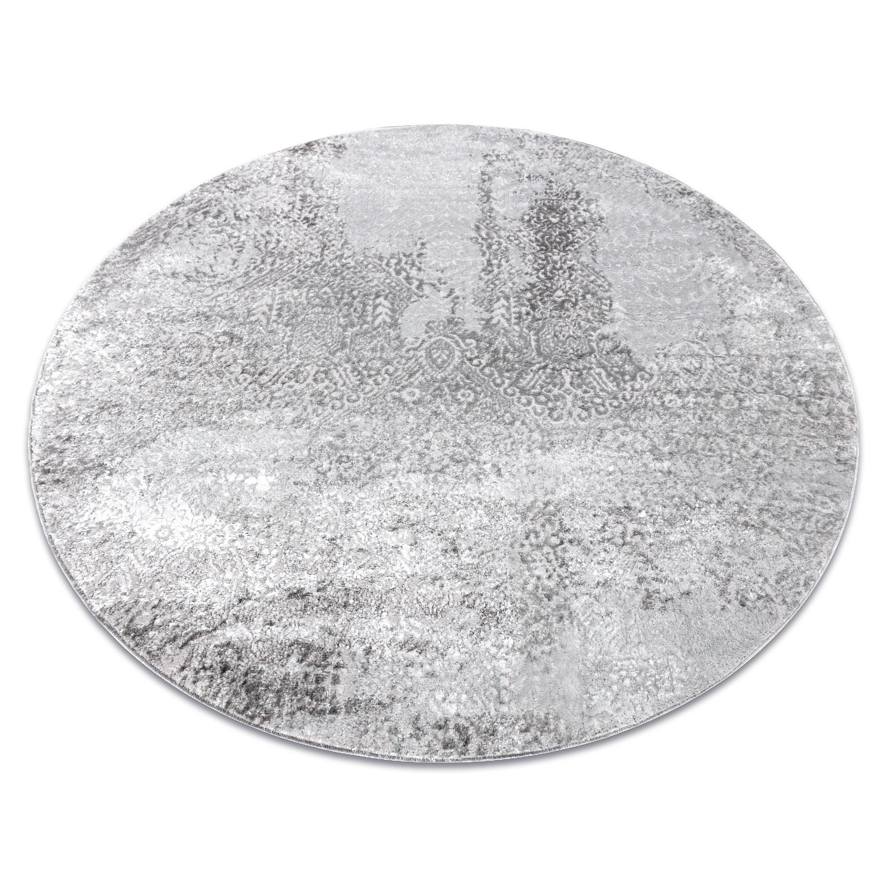 TEPPICH Mefe 100 cm - Grau, Textil (100/100cm) - rugsX