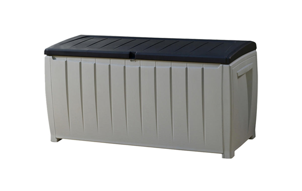 AUFLAGENBOX Novel - Grau, Kunststoff (55/62.5/124cm) - Keter