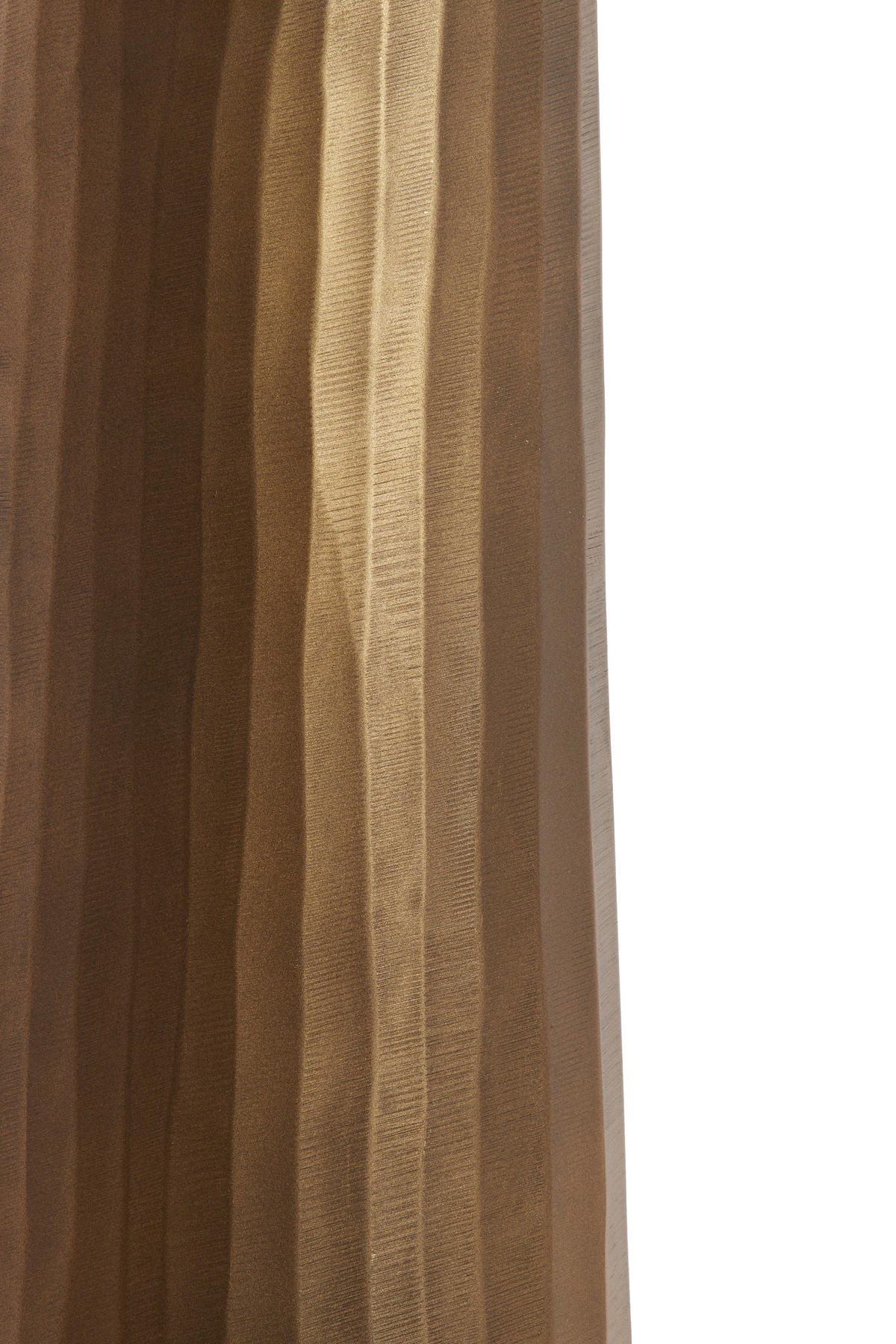 STEHLAMPE Mijas Braun 27.5/14/144 cm - Braun, Metall (27.5/14/144cm) - Light & Living