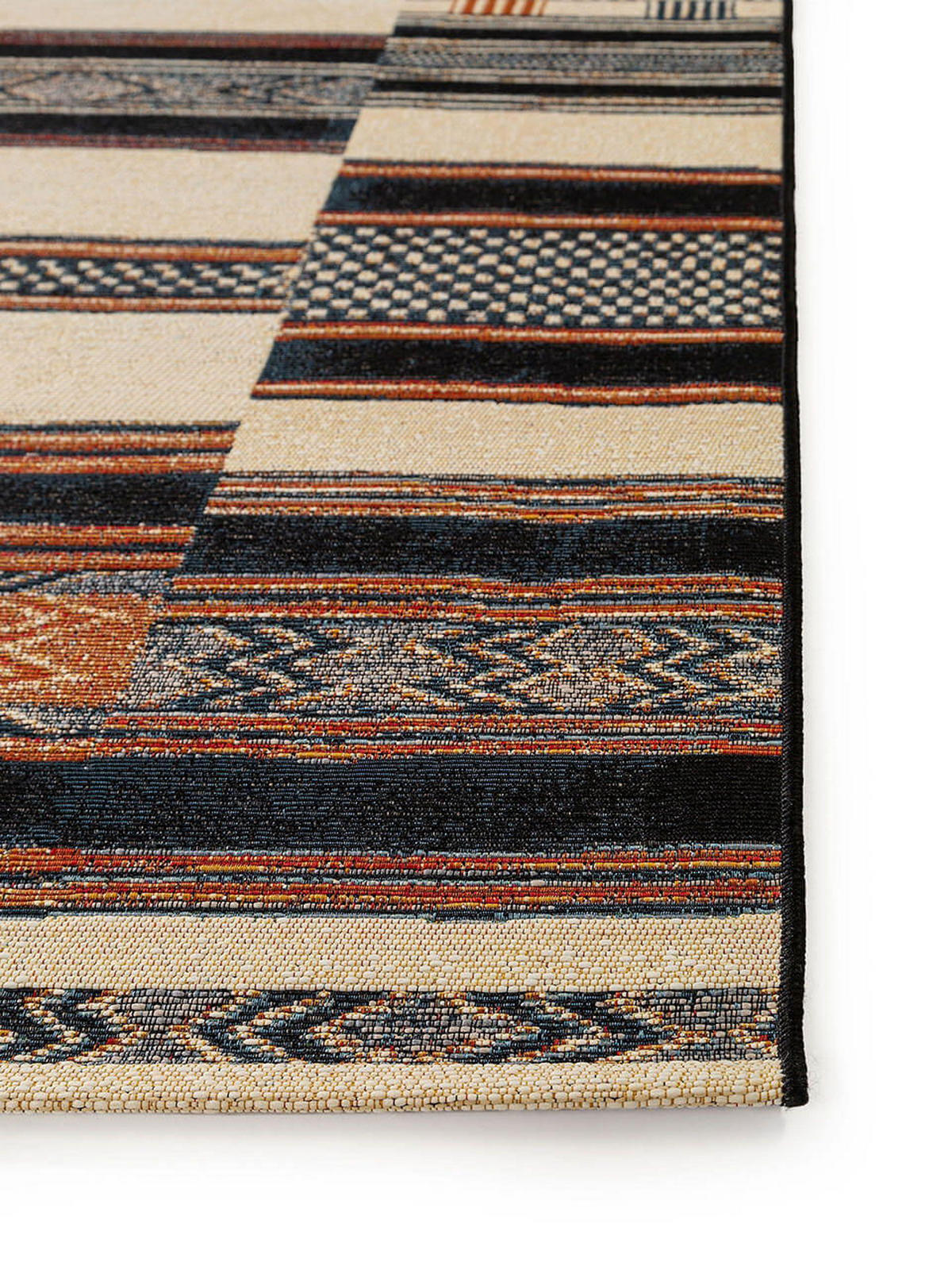 TEPPICH In- & Outdoor-Teppich Artis Bunt - Multicolor, Kunststoff/Textil (160/1cm) - KUNSTLOFT