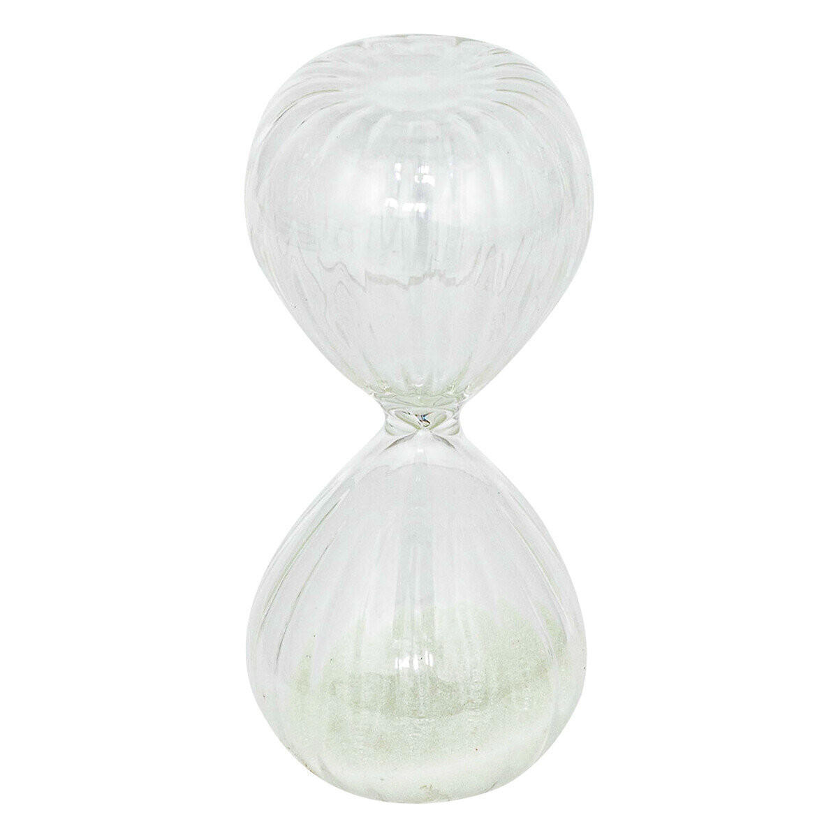 SANDUHREN Sabi 15 cm, 3er-Set - Blau, Glas (6.3/6.3/14cm) - Atmosphera Createur d´interieur