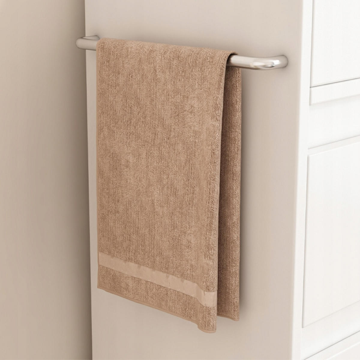 BADEZIMMERREGAL - Weiß, Holzwerkstoff (33/90/30cm)