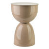 TISCH Roger Beige 31x25x45,7 cm Metall - Beige, Metall (31/25/45.7cm) - Mondex