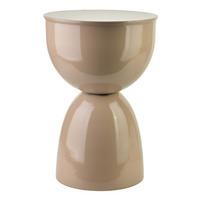 TISCH Roger Beige 31x25x45,7 cm Metall - Beige, Metall (31/25/45.7cm) - Mondex