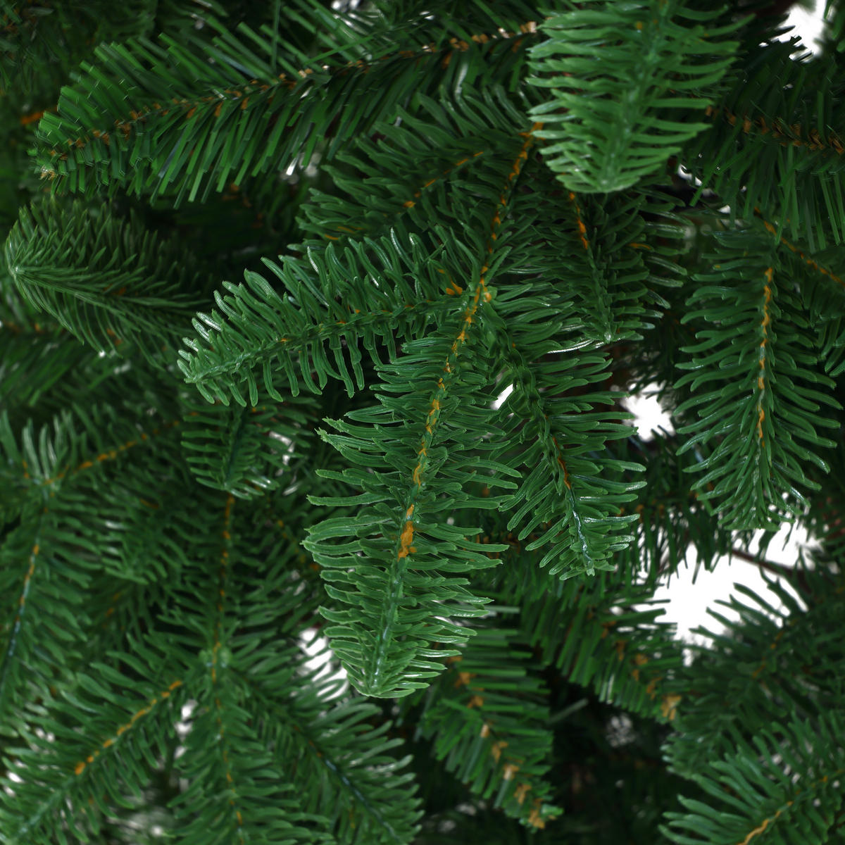 KÜNSTLICHER Weihnachtsbaum 150 cm mit 769 PE-/PVC-Spitzen, Tannen-Optik - Grün, Kunststoff (150cm) - Hometopia