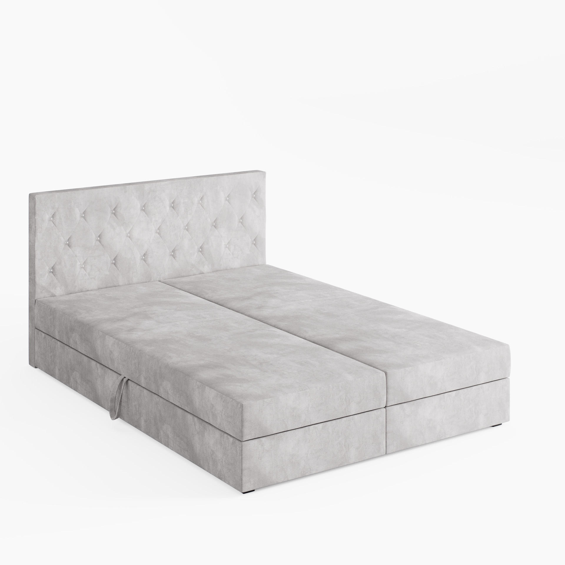 Barchello Boxbett Hellgrau 140x20 cm