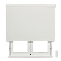VERDUNKELUNGSROLLO motorisiert mit Kassette - Weiß, Textil (75/190/190cm) - VIEWTEX