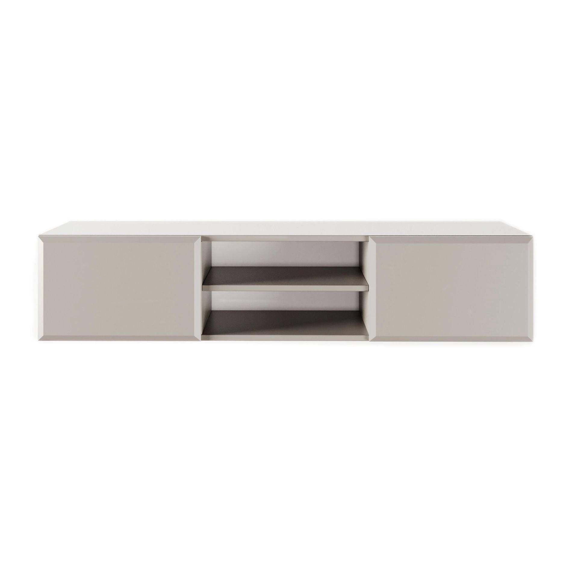 TV-HÄNGEBOARD Chocolated Beige 137/30/39 cm - Beige, Holzwerkstoff (137/30/39cm) - Selsey