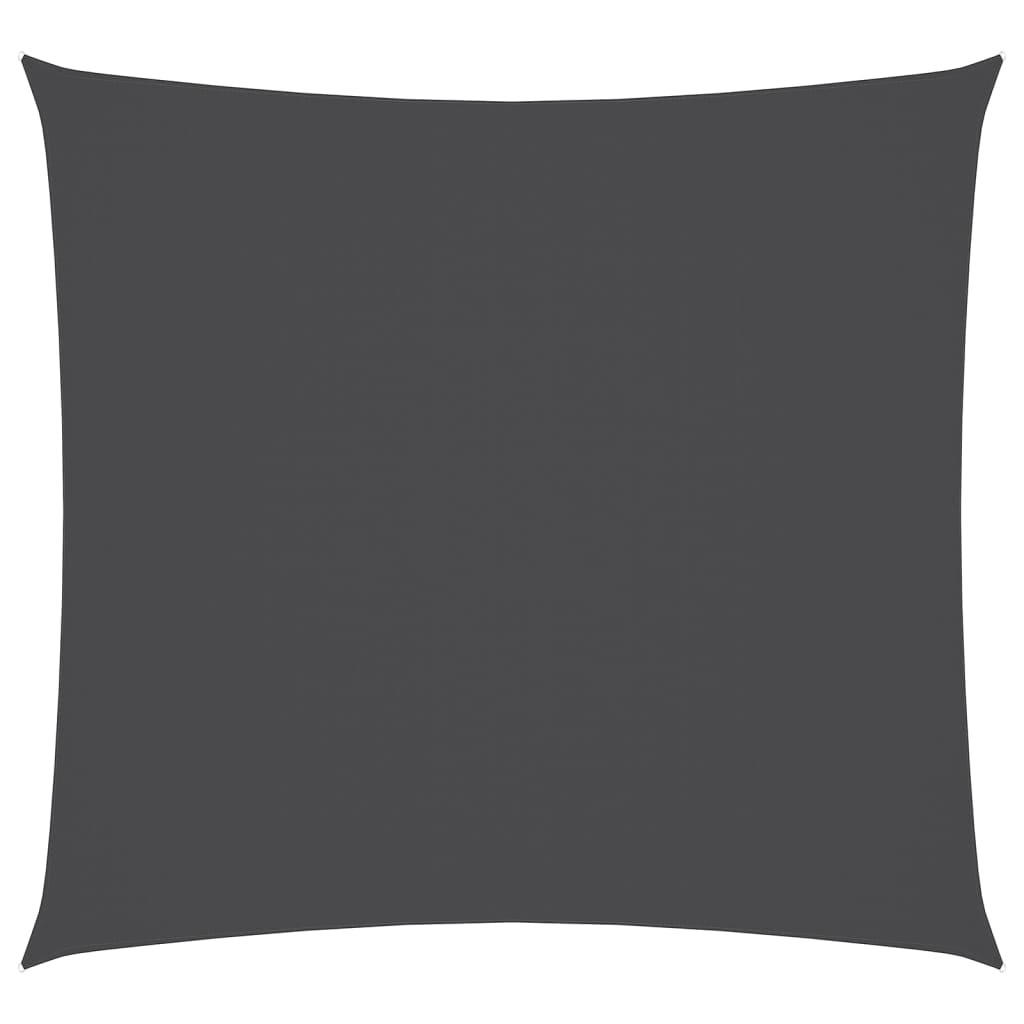 SONNENSEGEL Oxford-Gewebe Quadratisch 6x6 m Anthrazit - Anthrazit, Textil (600/600cm) - furnicato