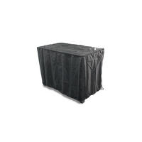SCHUTZHÜLLE für Gartenmöbel Obal Schwarz 104 x 59 x 70 cm - Schwarz, Kunststoff (59/70/104cm) - Concept Usine