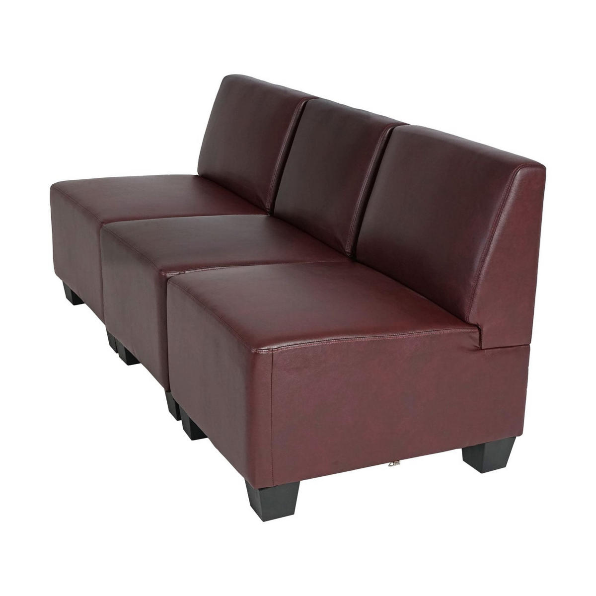 3-SITZER Rotbraun - Rotbraun, Textil (171/76/72cm) - MCW