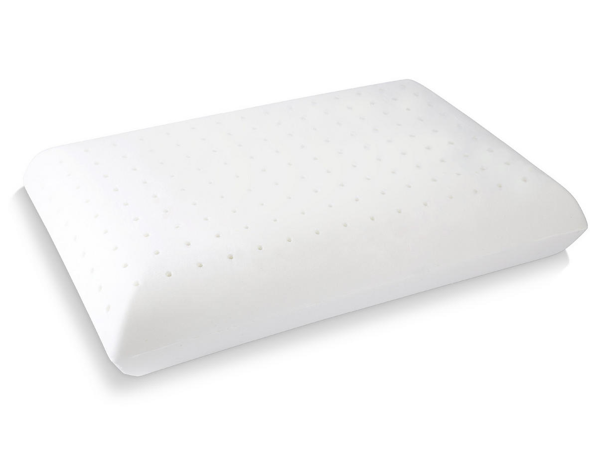 WASSERKISSEN aus Memoryschaum 50x70 cm - Weiß, Textil (50/70cm) - Mediflow