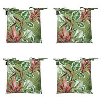 SITZKISSEN Cala 46/46 cm 4er-Set - Grün, Textil (46/8/46cm) - Madison