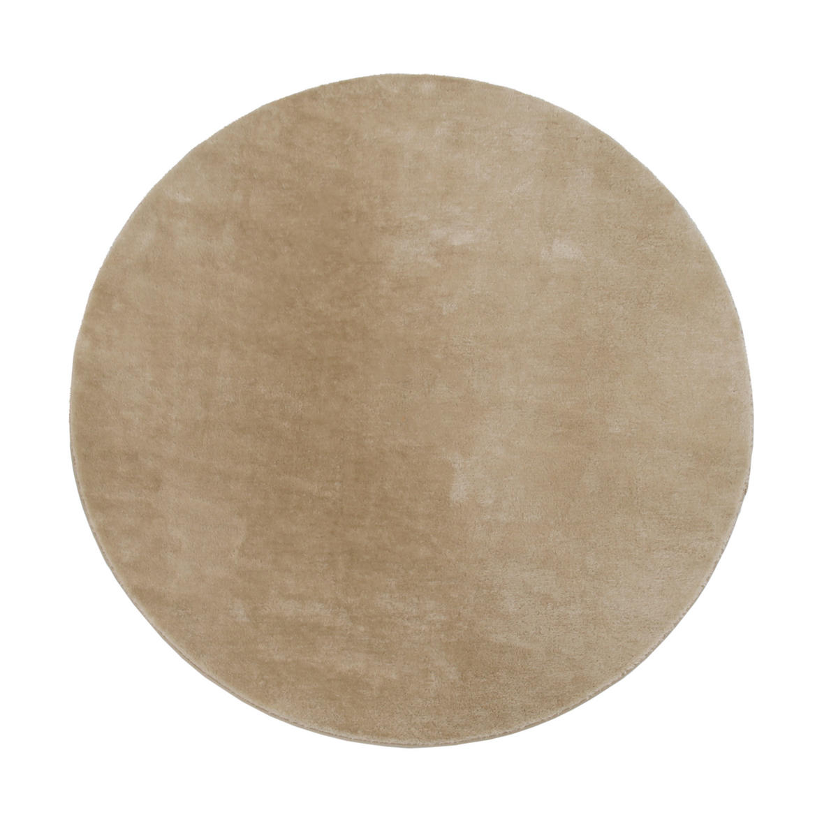 KURZFLORTEPPICH 160/160 cm Cadiz 630 - Sandfarben, Textil (160/160cm) - Paco Home