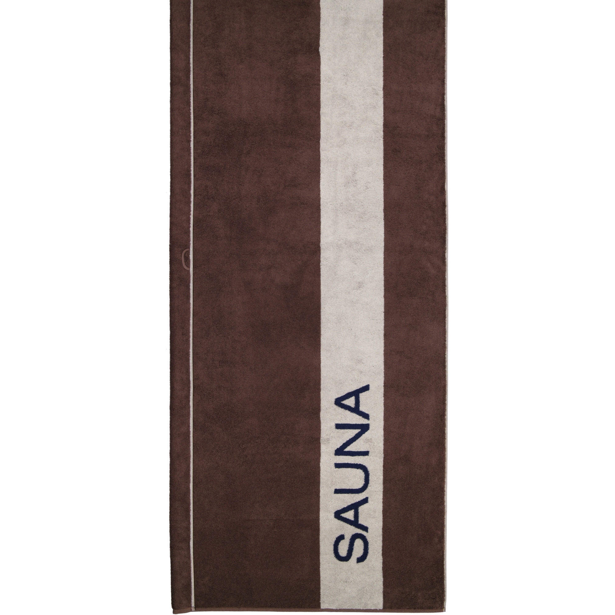 SAUNATUCH SAUNA 6238 MOKKA - 37 - Braun, Textil (80/200cm) - Cawoe