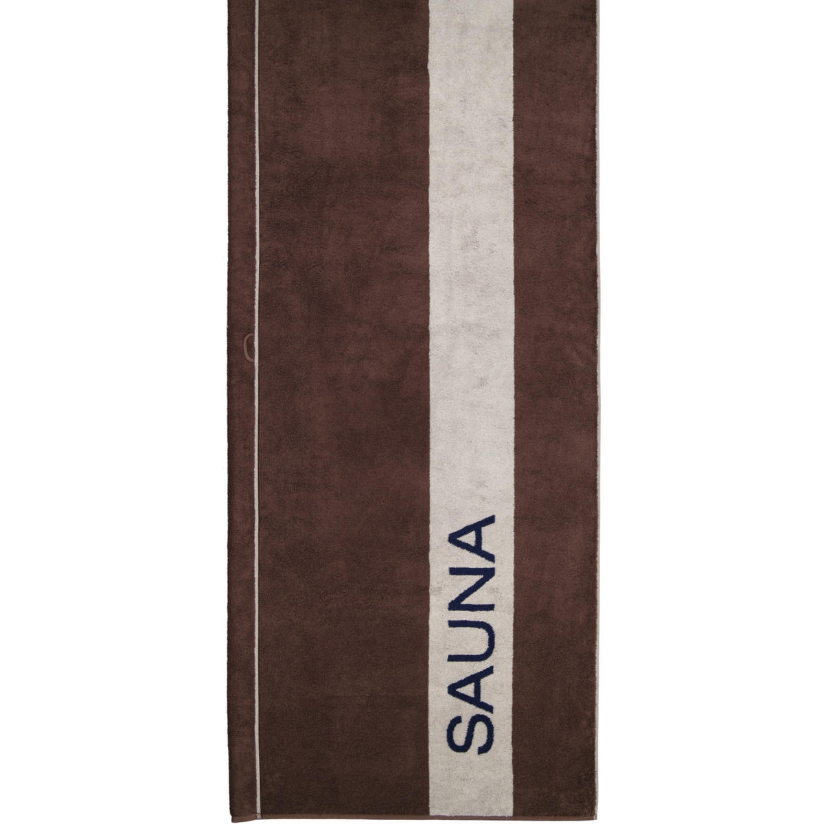 SAUNATUCH SAUNA 6238 MOKKA - 37 - Braun, Textil (80/200cm) - Cawoe