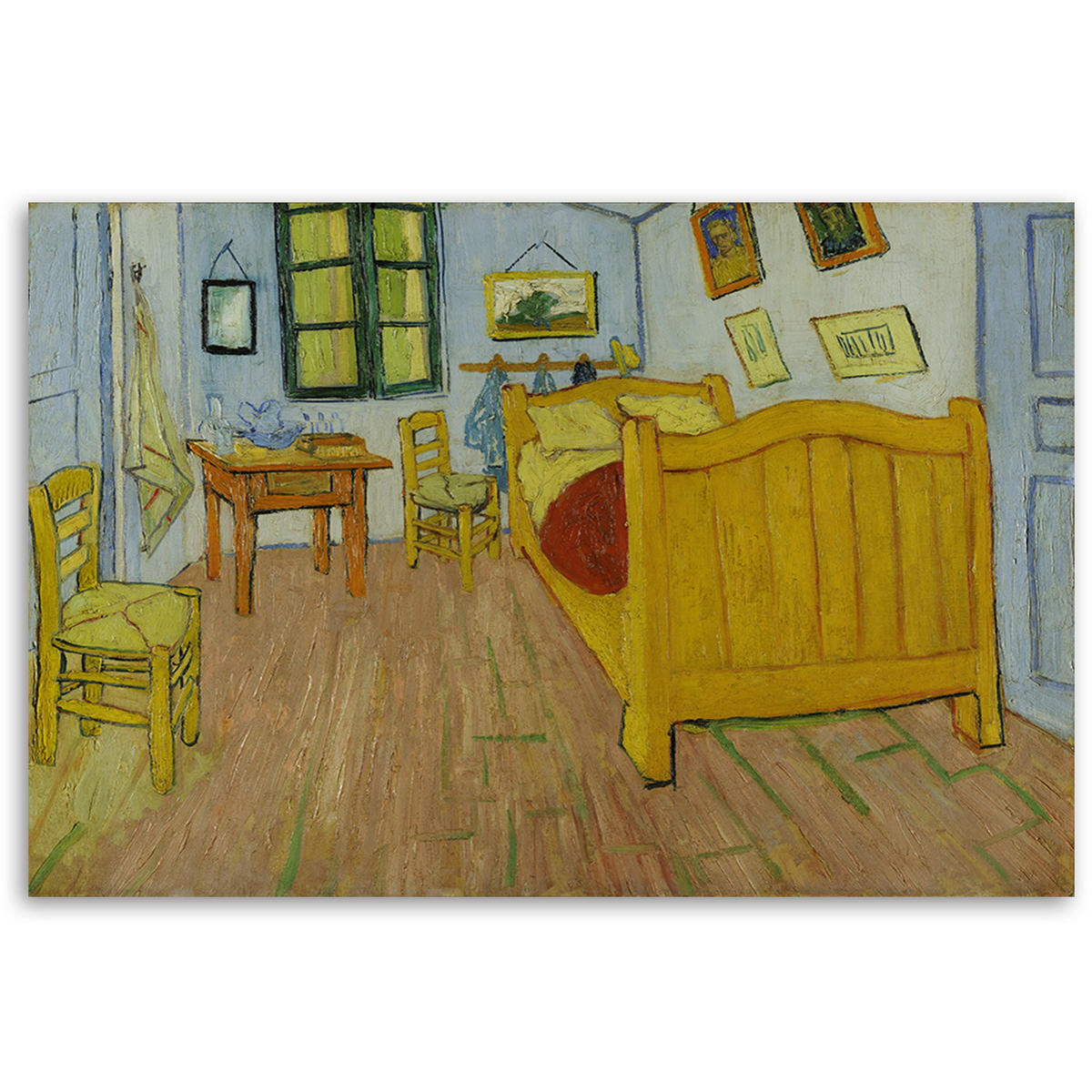 KUNSTDRUCK Bunt 100/70 cm - Multicolor, Textil (100/70cm) - KUNSTLOFT