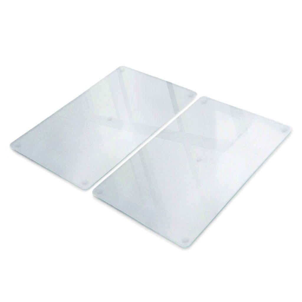 KÜCHENRÜCKWAND Glas 2x30x52 cm - Transparent, Glas (30/52/0.4cm) - Wallfluent