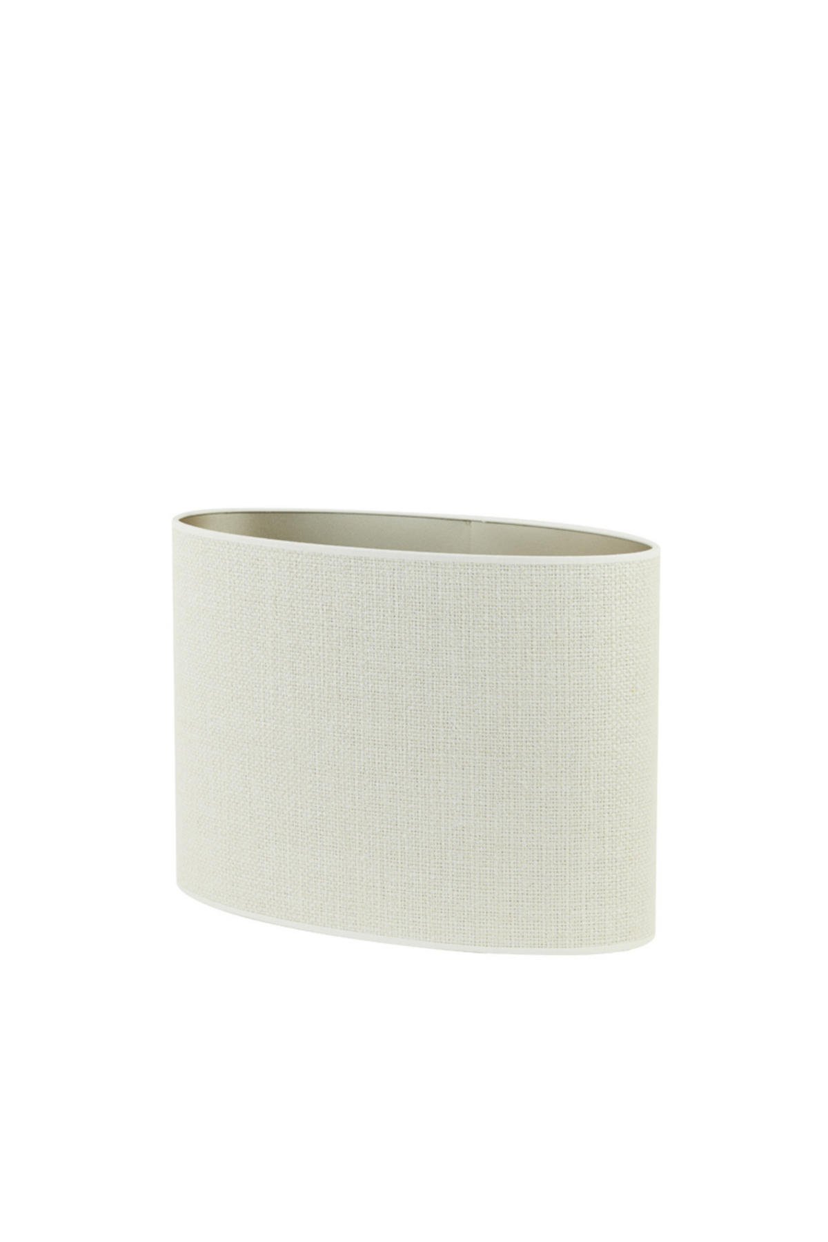 LAMPENSCHIRM Saverna Weiß 45/21/32 cm - Weiß, Textil (45/21/32cm) - Light & Living