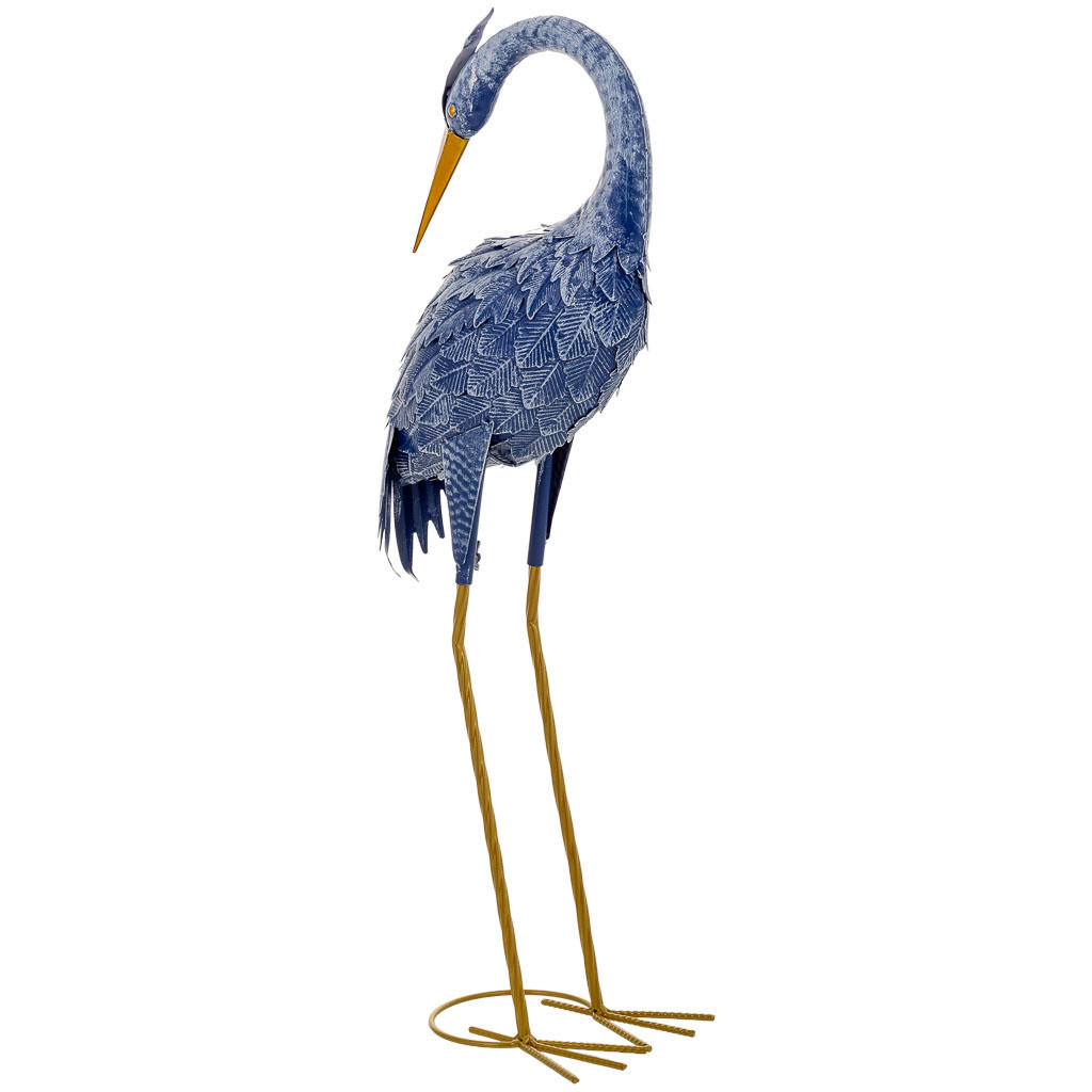Wanderlust Figur Blau 28x78x18 cm