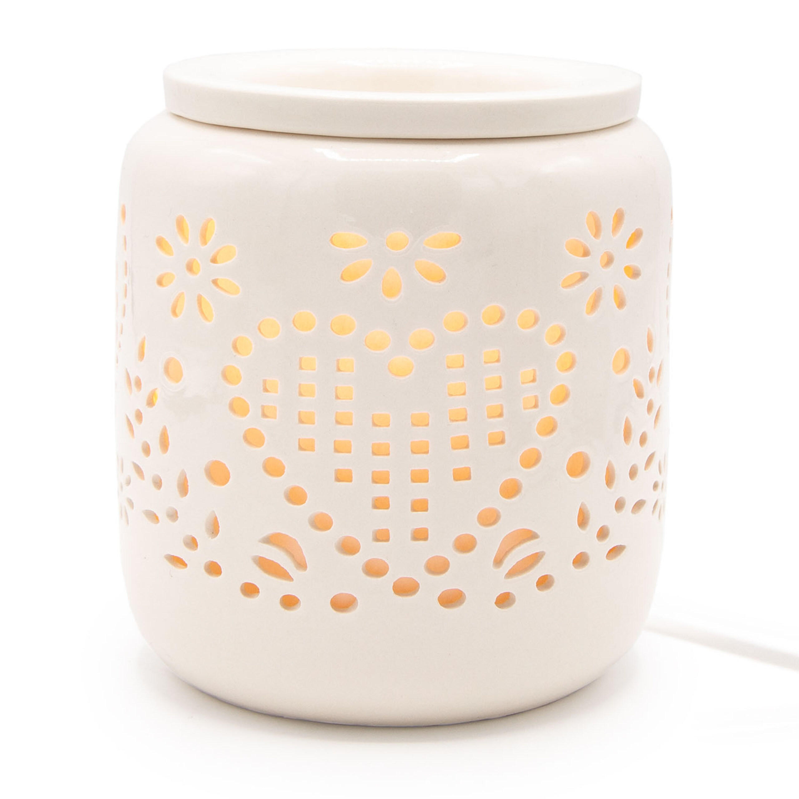 AROMALAMPA Bílá keramika elektrická 25 W