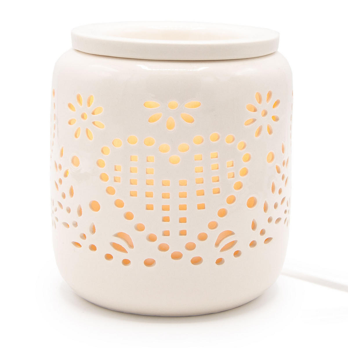 DUFTLAMPE - Weiß, Keramik (14.5/22/14.5cm)