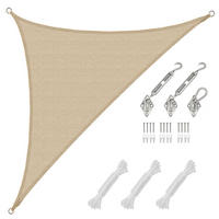 SONNENSEGEL Luftdurchlässig 510/360 cm Beige - Beige, Kunststoff (360/510cm) - Amanka