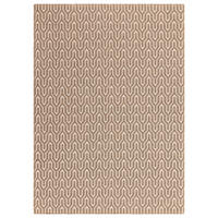 TEPPICH Moderner aus Natural Materials und Baumwolle LATTICE Beige 200 x 290 cm - Beige, Naturmaterialien (200/290cm) - Novatrend
