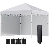 SANDSACK FÜR GARTENPAVILLON STAHl Weiß - Weiß, Metall (297/288/297cm) - ComfortXL